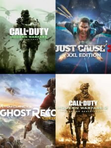 PACK 4 JUEGOS (PS4 - PS5)