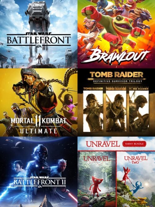 PACK 9 JUEGOS (PS4 - PS5)