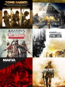PACK 12 JUEGOS (PS4 - PS5)