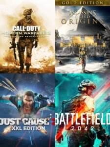 PACK 4 JUEGOS (PS4 - PS5)