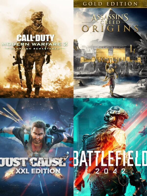 PACK 4 JUEGOS (PS4 - PS5)