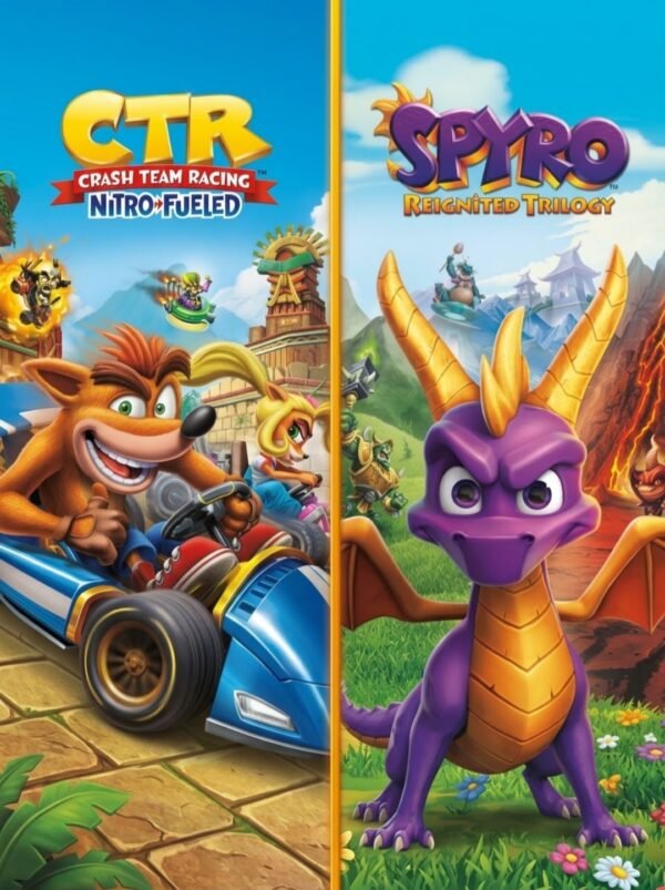 1000041783 CRASH CTR + SPYRO TRILOGY (PS4 - PS5)