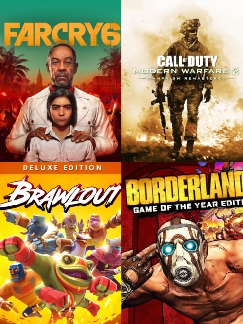 584767 PACK 4 JUEGOS (PS4 - PS5)